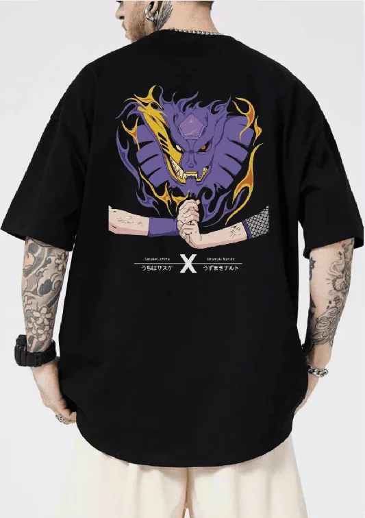 Susanoo y Kurama Vista Trasera