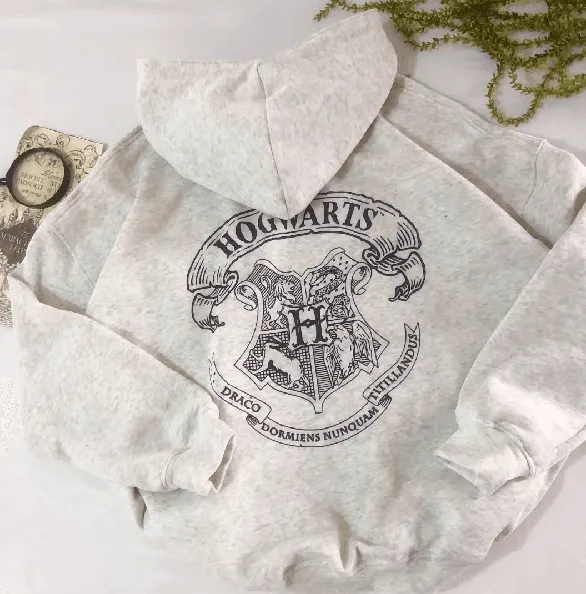 HODDIE HP GRIS  Vista Trasera